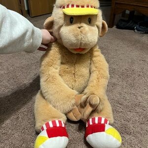 Gund Collection monkey hand puppet (1992)